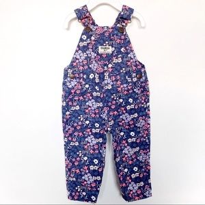Oshkosh B’gosh floral overalls 12 months